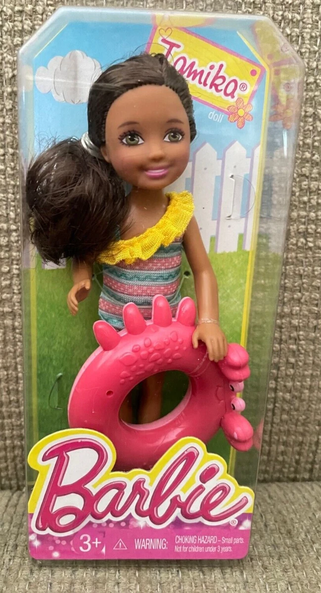 BARBIE CHELSEA POOL PARTY TAMIKA w pool ring NEW