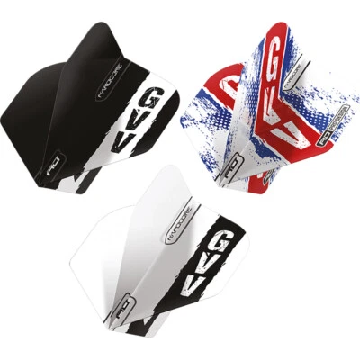 Red Dragon Dart Flight Gian van Veen The Giant Hardcore Standard Dartflights Neu