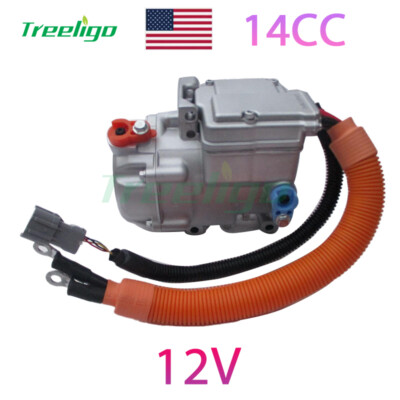 Universal 12VDC Air Conditioner Electric Air Compressor Kit for RV Car Truck
