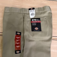 Dickies Original Fit 874 Work Pant Men's Size 38x30 Tan NWT