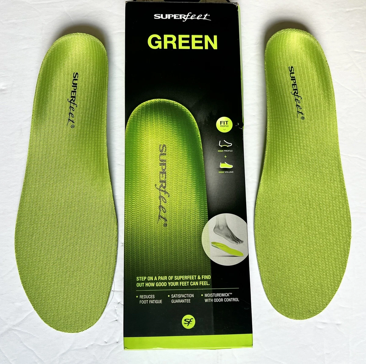 Superfeet green size best sale f