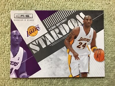 2010-11 Rookies & Stars KOBE BRYANT Stardome insert Los Angeles Lakers