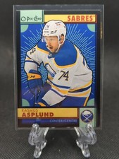 2022-23 O-PEE-CHEE RETRO BLACK BORDER PARALLEL #326 RASMUS ASPLUND 001/100