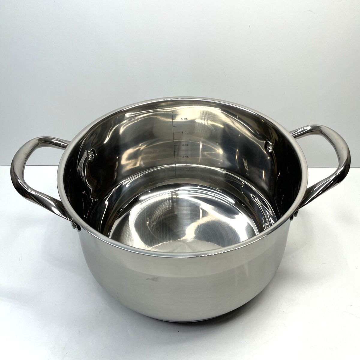 Parini Signature Series Quart Stainless Steel Dutch Oven With