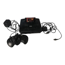 Vtg SEGA Genesis Model MK-1631 with Toy Story Game Tested Works Retro 2013 Cords