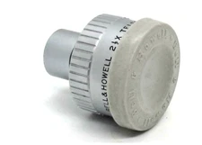 Vintage Bell & Howell 2 1/2 X Telephoto Attachment & Back & Front Lens Caps