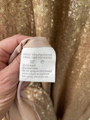 Bari Jay Long Champagne Gold Gown Party Dress Sequin Goddess Size 6/8 | eBay Bari Jay Long Champagne Gold Gown Party Dress Sequin Goddess Size 6/8 | eBay