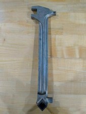 Unused AMPCO W-58-S Brass Drum Bung Wrench, Offset 15", 4DC15, Non-sparking