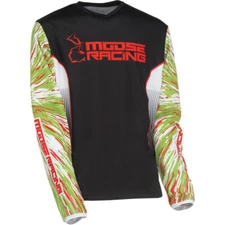Moose Racing Youth Agroid Jersey - Green/Red/Black | Youth XS