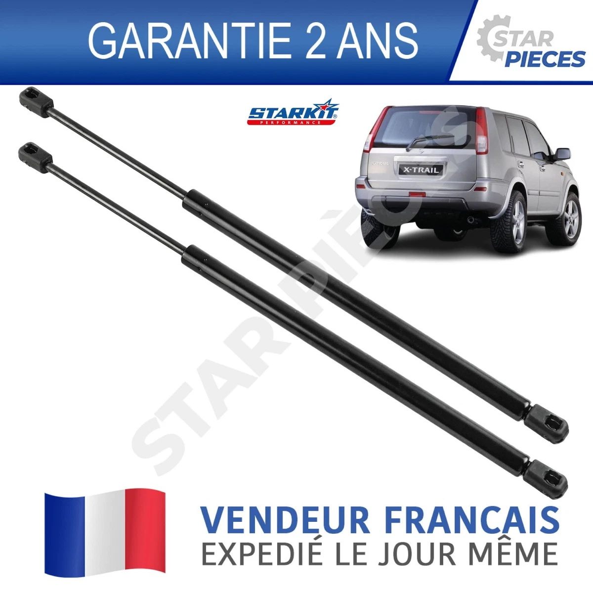 Lot De 2 Vérins De Hayon/coffre Pour Nissan Murano - Neufs - Réf. TB01080