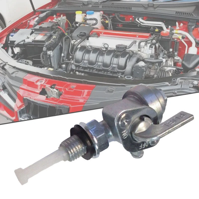 Gas Tank Fuel Switch Shut Off Valve Pump Tap Petcock Gasoline Generator Oil Tank - Image 3 of 4