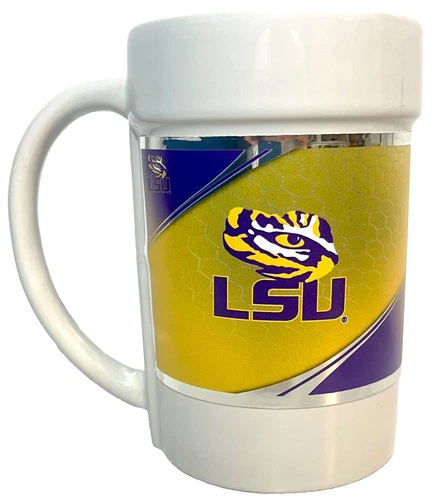 LSU Tigers Coffee Mug Colorful 12 Ounces Made In USA | eBay