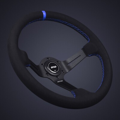 DND Performance Interior Alcantara Race Wheel (Blue)