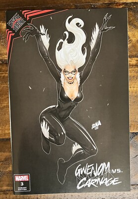 GWENOM VS CARNAGE #3 - DAVID NAKAYAMA COVER NEAR MINT Great Looking Comic!