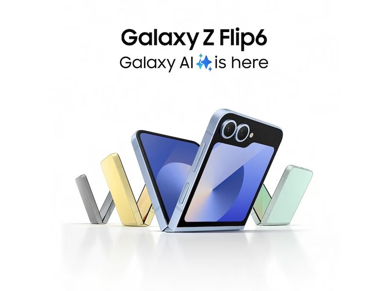 New SAMSUNG Galaxy Z Flip 6 F7410/F741B 256GB 512GB Foldable