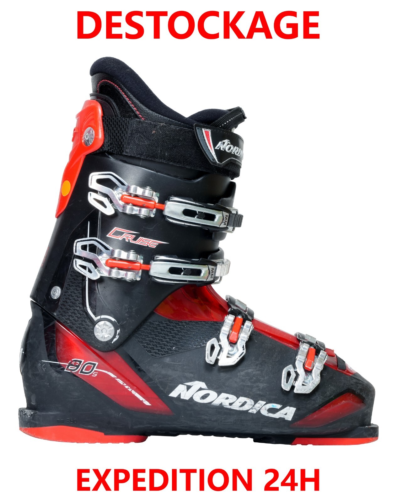 Scarpe Da Sci Usato Nordica " Cruise 80 " Taglia: 44 = Mondopoint: 29