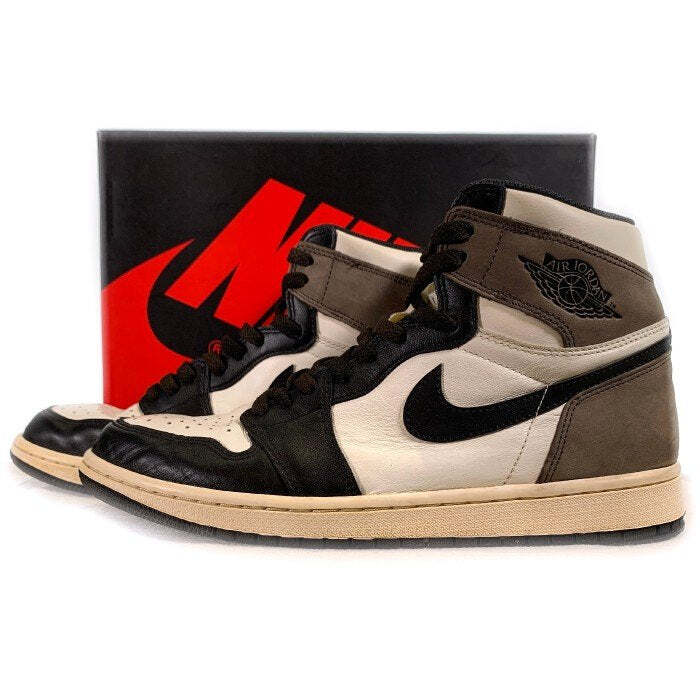 AIR JORDAN 1 RETRO HIGH OG HYDER DARK MOCHA 555088-105 SIZE AIR JORDAN 1 RETRO HIGH OG HYDER DARK MOCHA 555088-105 SIZE