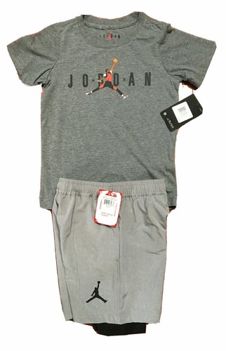 Air Jordan Boys Short Sets Toddler Thru Little Boys; 2T, 3T, 4T & 5, 6, 7 NWT - Picture 26 of 100