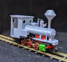 OO9 009 Krauss ""MENA"" Forstlok Karosserie für Roco 0-6-0 HOe Fahrwerk