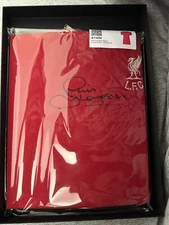 Phil Thompson Signed Liverpool Shirt - Shankly Tee Autograph Jersey