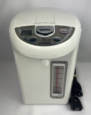 Tiger Electric Water Heater/dispenser 4 Liters Pdn-a40u Urban White Made  Japan for sale online | eBay