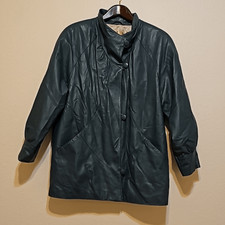 Stunning Vintage 1970's Friitala Leather jacket size 10