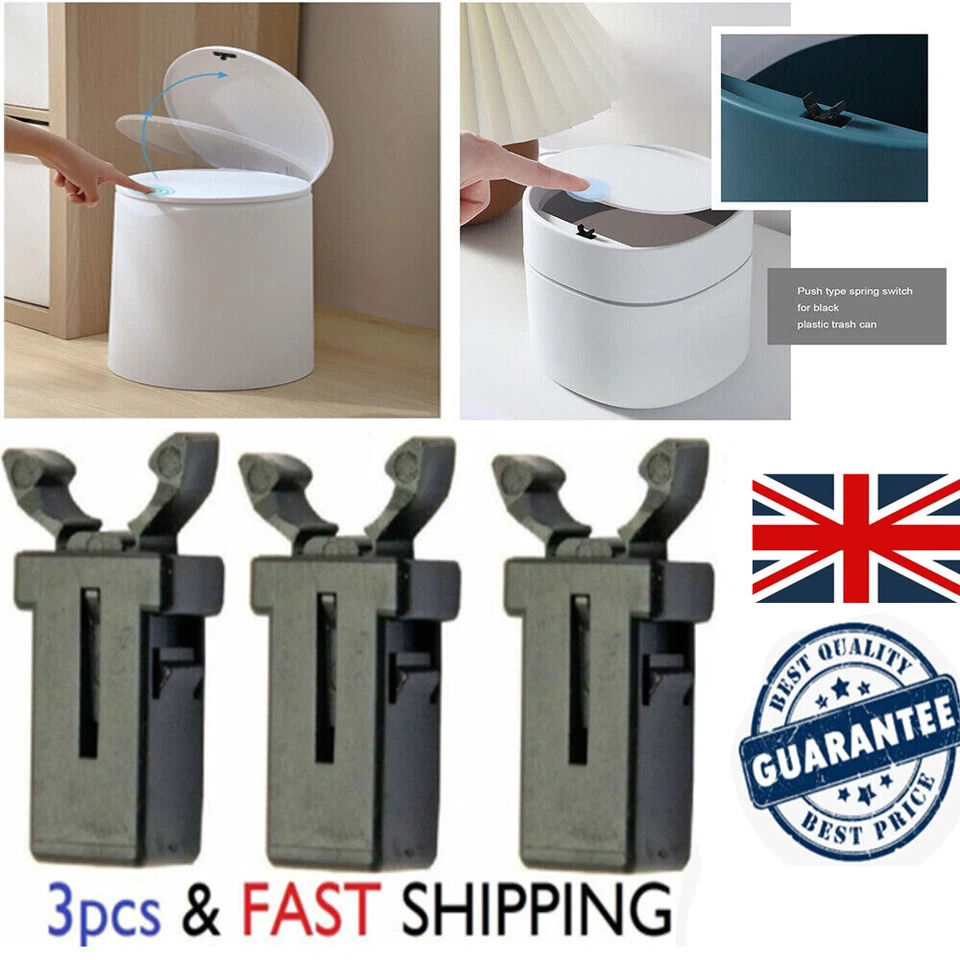 3X for Brabantia bin catch latch replacement fits 20 30 40 45 50 litre touch bin - Image 2 of 4