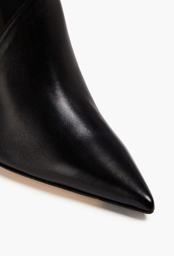 JIMMY CHOO Sioux 100 Mesh-Paneled Black Leather Point-Toe Stiletto Boot 40 $1295 - Picture 24 of 24