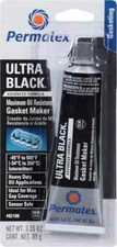 PERMATEX Ultra Black 82180 Max Oil Resistance RTV Silicone Gasket Maker 3.35oz
