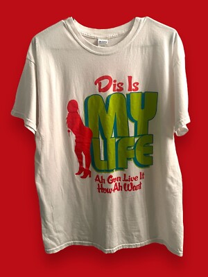 Spectrum Band Dis Is My Life Ah Gon Live It How Ah Want T-Shirt