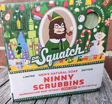 Dr Squatch Soap Ninny Scrubbins - Elf Limited Edition 🎄