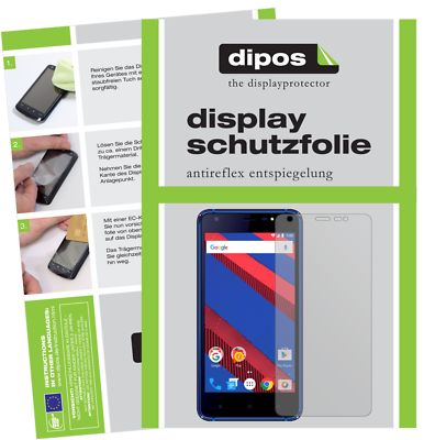 6x Schutzfolie für Vertex Impress Spring matt Displayschutzfolie Folie Display