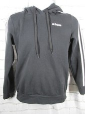 Adidas Hooded Sweatshirt with Embroidered Logo - Youth Size Small