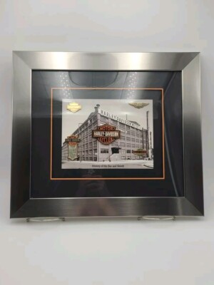 2006 The History Of Harley-Davidson Bar And Shield Logo Frame 602/2007 With Cert
