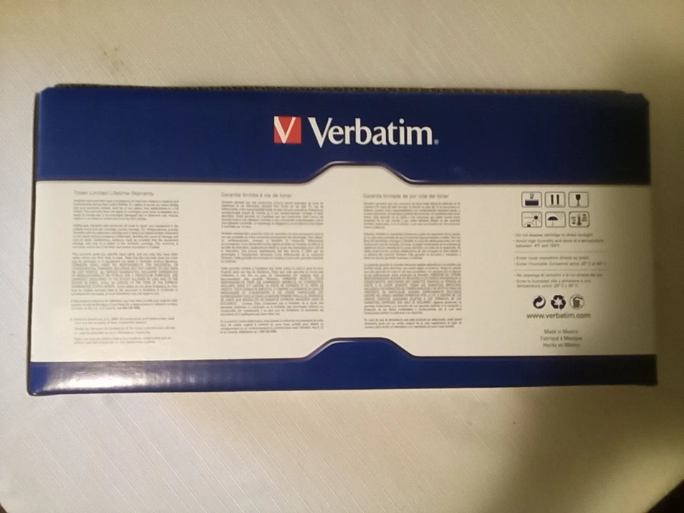 Nuevo - Cartucho láser cian Verbatim CB541A 125A para HP CP1215 Foto 3 de 4