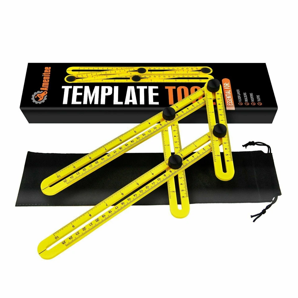 Amenitee Angle Layout Measuring Ruler Universal Angularizer, Free 3 Day Shipping - Image 2 of 4