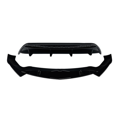Gloss Black Front Lip Rear Diffuser Kit For Alfa Romeo Stelvio 2017-2025 - Picture 3 of 19