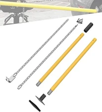 Auto Body Alignment Bar w/Chain Repair Tool for Bumper Hood Panel Deck & Bracket