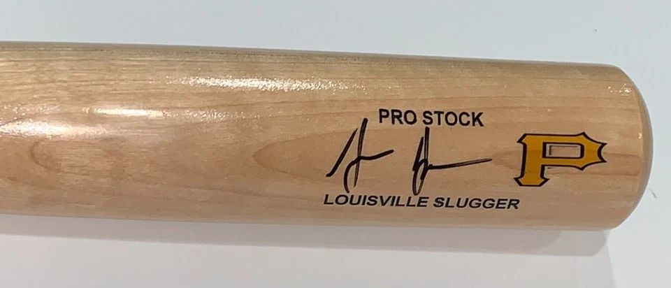 TERMARR JOHNSON SIGNED LOUISVILLE SLUGGER BAT PITTSBURGH PIRATES 2022 JSA COA - Image 2 of 3