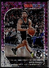 2019-20 Panini Hoops Premium Stock PURPLE DISCO #270 BRYN FORBES Spurs B5