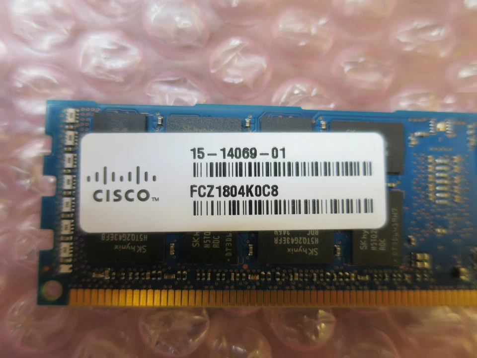CISCO UCS-EZ7-8GB-MEM= 8GB 1866MHz DDR3 PC3-14900R 15-14069-01 Server Memory - Image 3 of 3