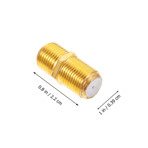 20 PCS Cable TV Connector Connectors Adapter and Extension - 第 8/12 張圖片
