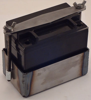 BILLET PROOF Battery Box for YTZ10, YTX12, ETX12 Case Size Batteries - WELDED