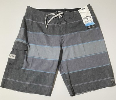 New Billabong Men's Size 29 All Day Pro Board Swim Shorts 19  Cargo Pocket- 0301