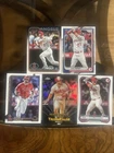 Mike Trout Card Lot Topps Chrome Insert Bowman Angels
