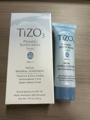 'Tizo 3' Tinted Facial Mineral SPF40 Sunscreen, 1.75 oz New in Box, US SHIP