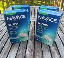 Navage Congestion Relief Nasal Care Saltpods 4 Boxes 120 Capsules