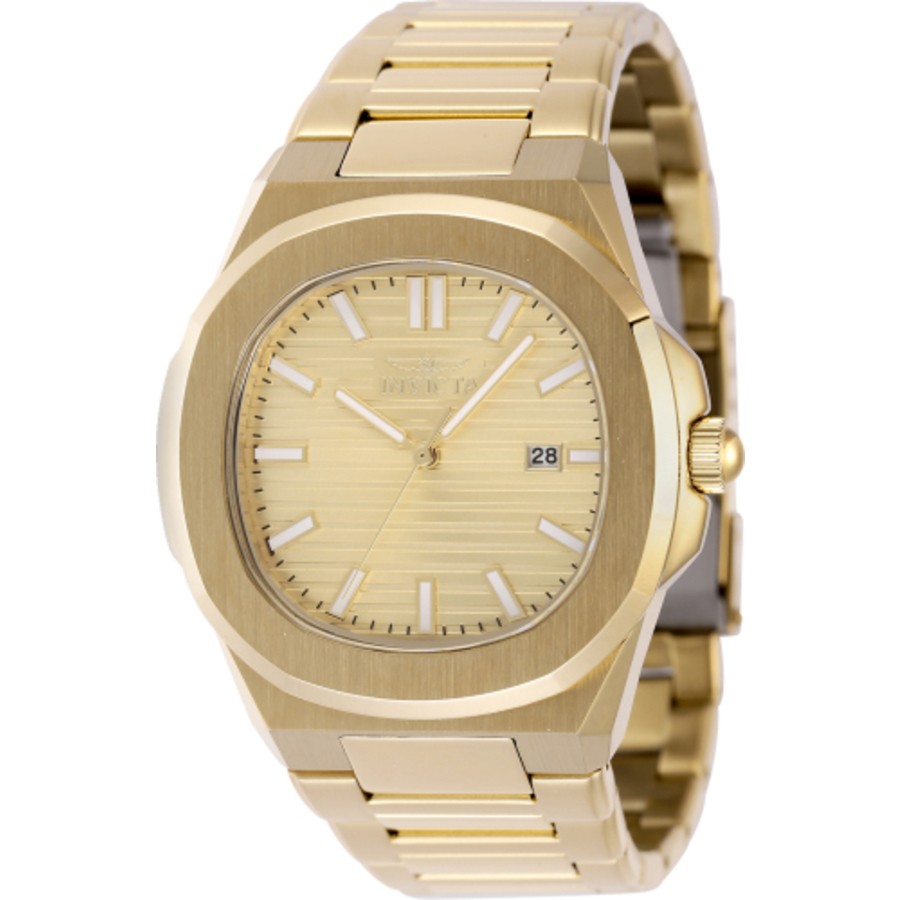 Invicta Speedway Quartz Gold Dial Men's Watch 48520