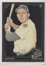 2019 Topps Allen & Ginter X Short Print Gil Hodges #385 HOF 0j5