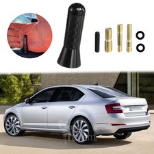 Für Skoda Octavia 1U 1Z 5E Kurz Antenne Dachantenne FM/AM Carbon Stabantenne DE